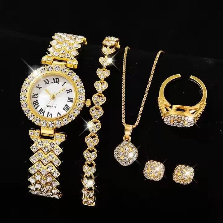 Auralya – Ensemble de Bijoux Éclatant